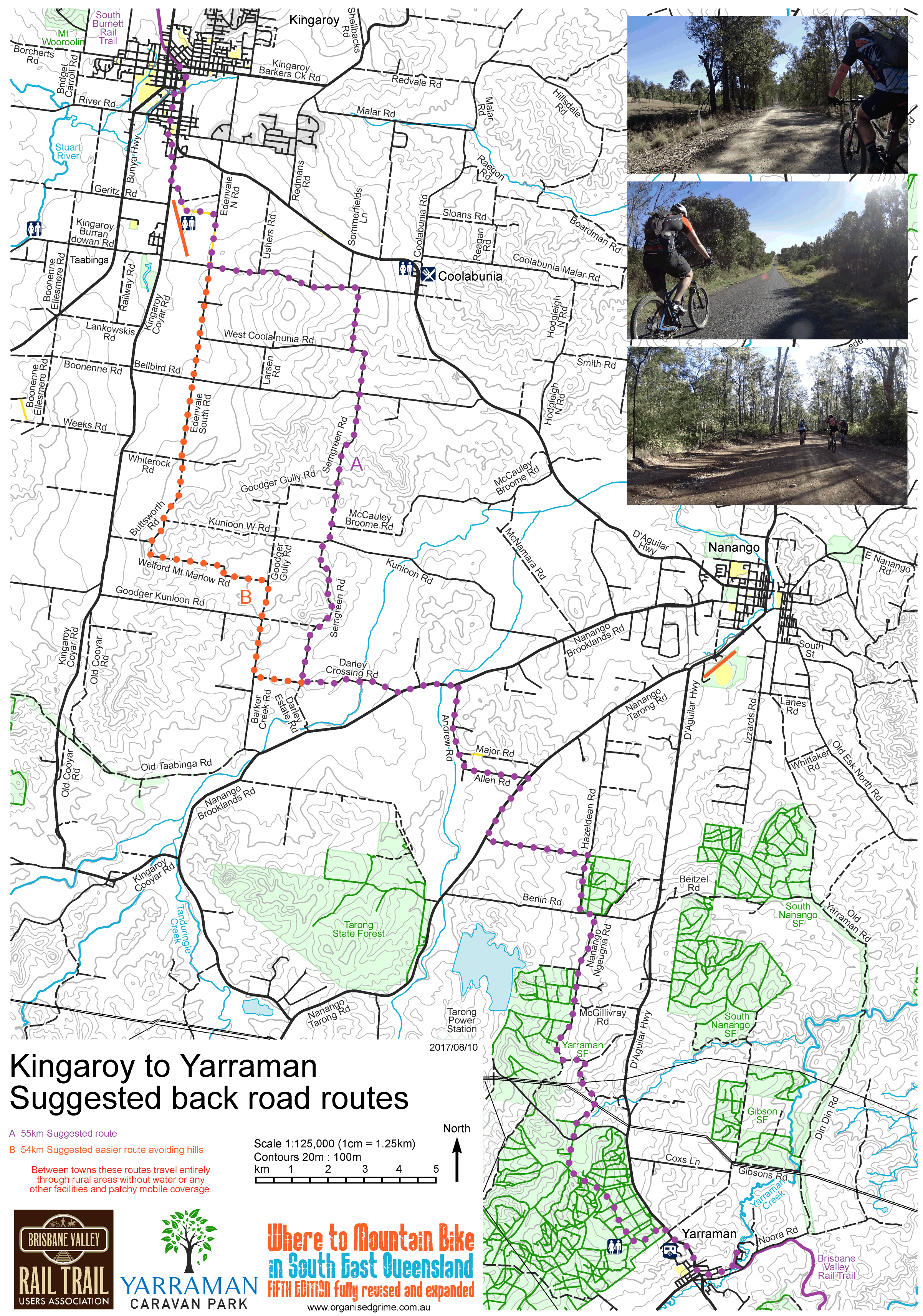 BVRT/KKRT connecting route | Explore the Brisbane Valley Rail Trail